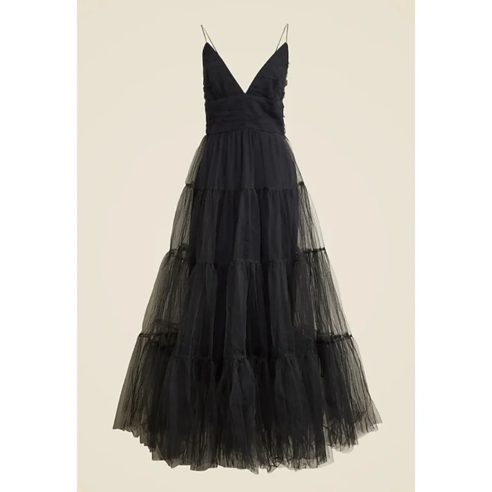 J.Crew Strappy Tulle Gown